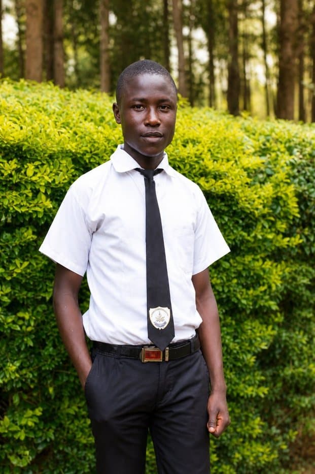 Richard, age 14, a child waiting for a sponsor at Bogetenga Children's Home in Kisii, Kenya